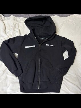 Cowboy Carter Black Zip-Up Hoodie - Beyoncé Tour 2025